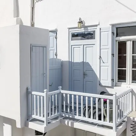 Tatil Evi Seablue Town Maisonette Mykonos *