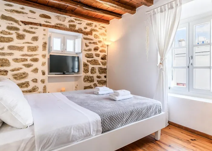 Tatil Evi Seablue Town Maisonette Mykonos *